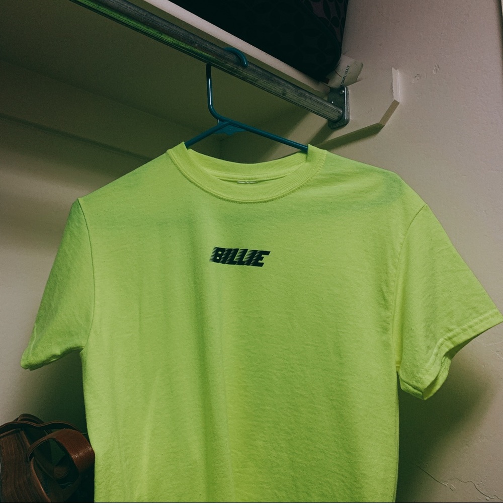 NEVER WORNNeon Billie Eilish T-Shirt from concert